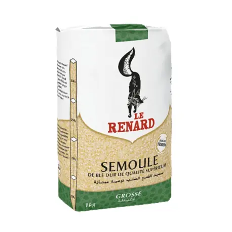 Semoule gros, Le Renard, 1kg