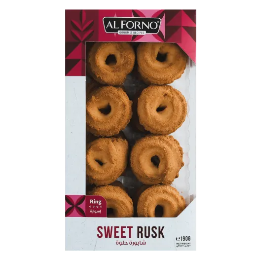 Sweet Rusk, Anise, Al forno, 190g