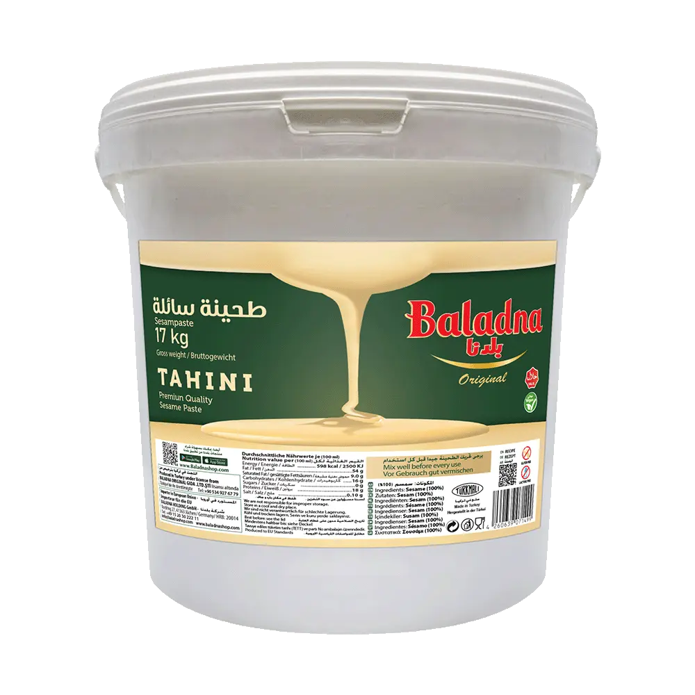 Tahini (pâte de Sesam) 17000g