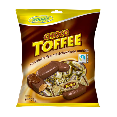 Toffee au caramel et chocolat, 175g