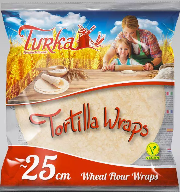 Tortilla wrap, Turka, 25cm (18pc)