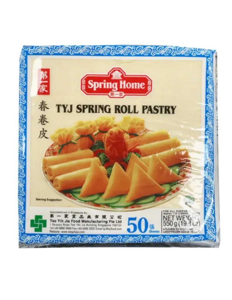 Tyj spring roll pastry, Spring roll pastry, 550g