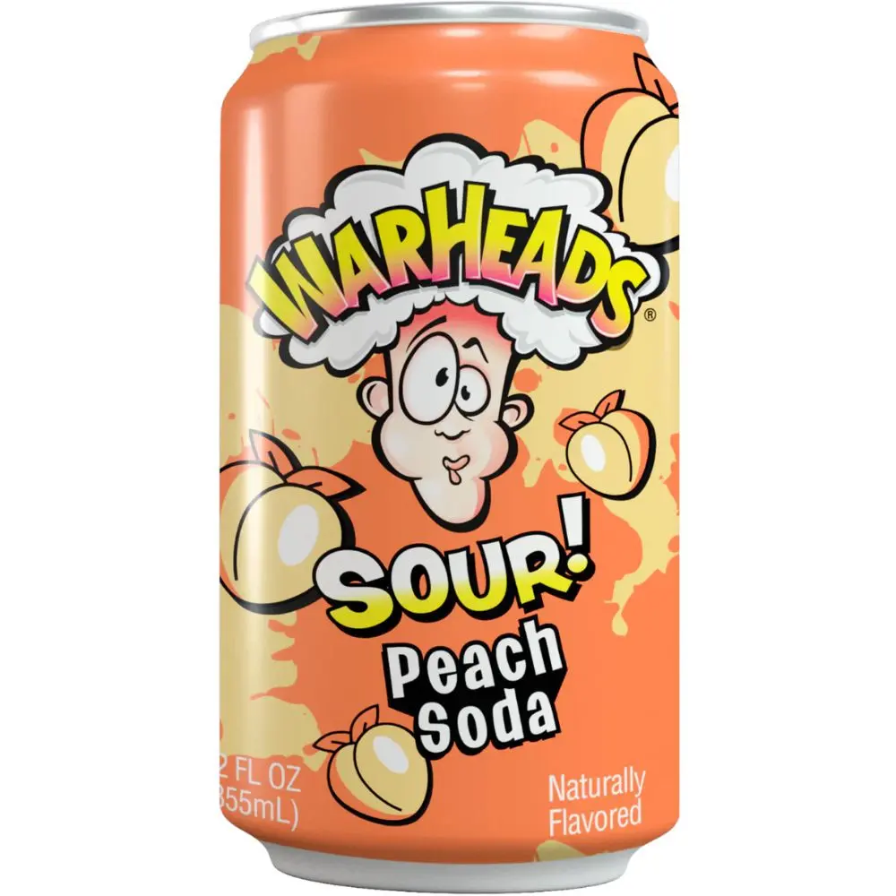 WARHEADS SOUR PECHE 330ml