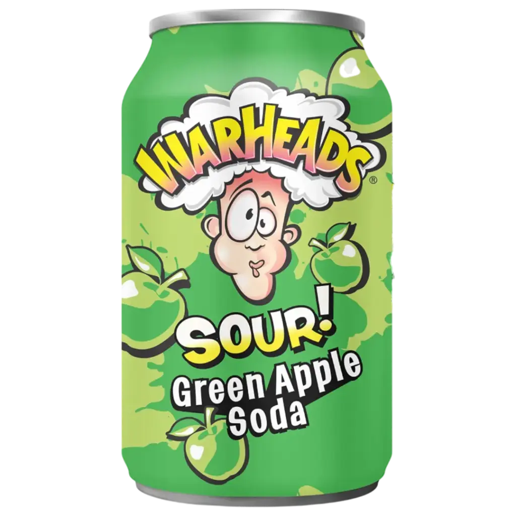 WARHEADS SOUR POMME 330ml 