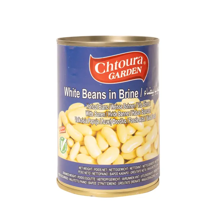 White beans in brine, Chtoura garden, 400g