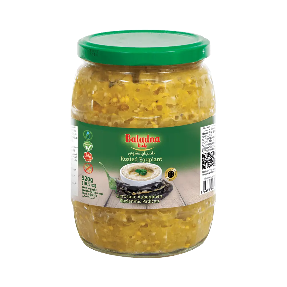 Purée d’aubergine, Baladna, 520g