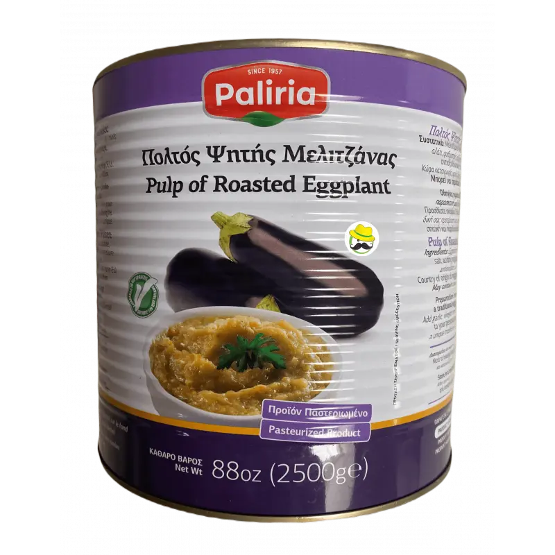 Purée d'aubergines grillée, Paliria, 4,2 kg
