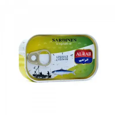 Sardines in sunflower oil, Al-Raii 125g