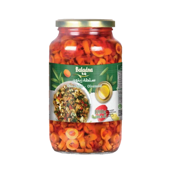 Silced Green olives, Baladna, 1000g