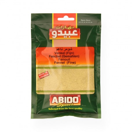 Epices Fennel moulu, Abido, 50g
