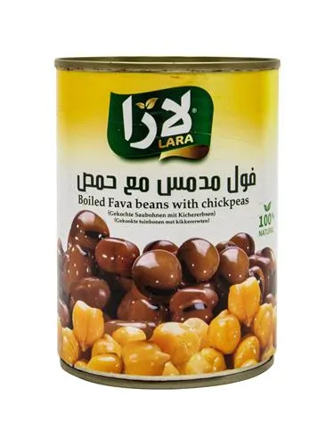 Fèves et pois chiche, Lara, 400g