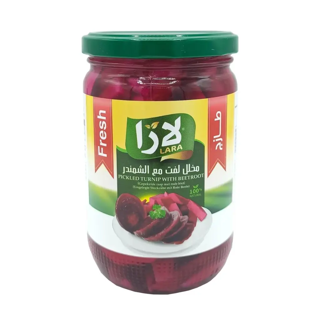 Navets marinés à la betterave, Lara, 660g