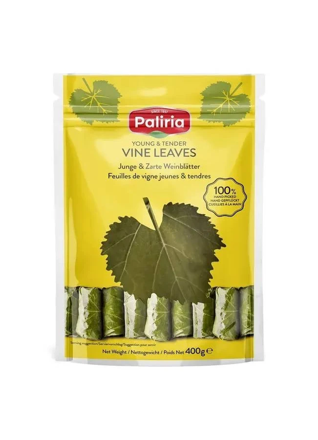 Feuilles de Vignes sous vide, Paliria, 400g