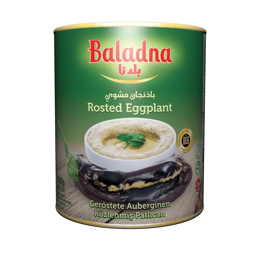 Aubergines grillées, Baladna, 2800g