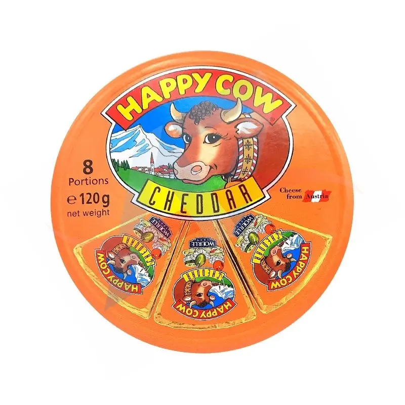 Happy cow chedar, 120g