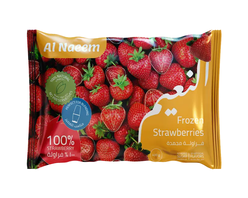 Fraise surgelées, Al Naeem, 400g