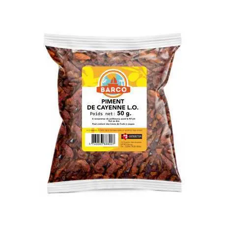 Piment cayenne, Barco, 50g