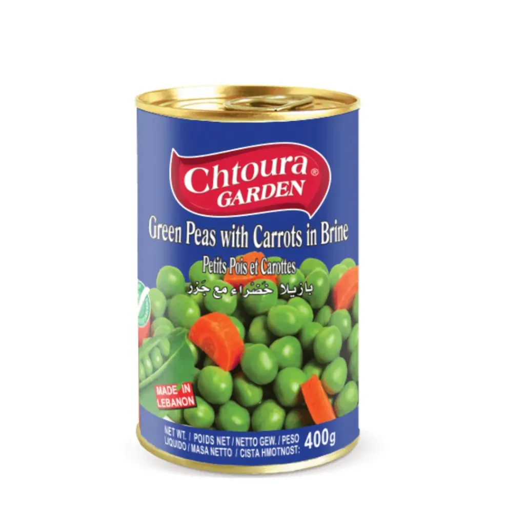 Petit pois et carotte, Chtoura garden, 400g