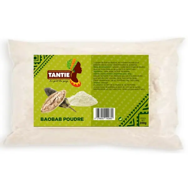 Baobab Poudre, Tantie, 200g