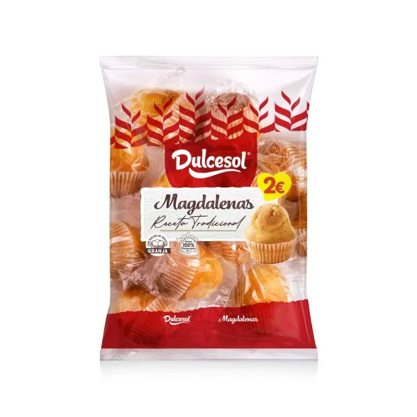 Magdalenas Muffins, Dulcesol, 360g