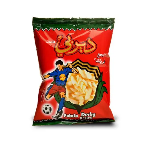 Chips Derby hot, 18x16g