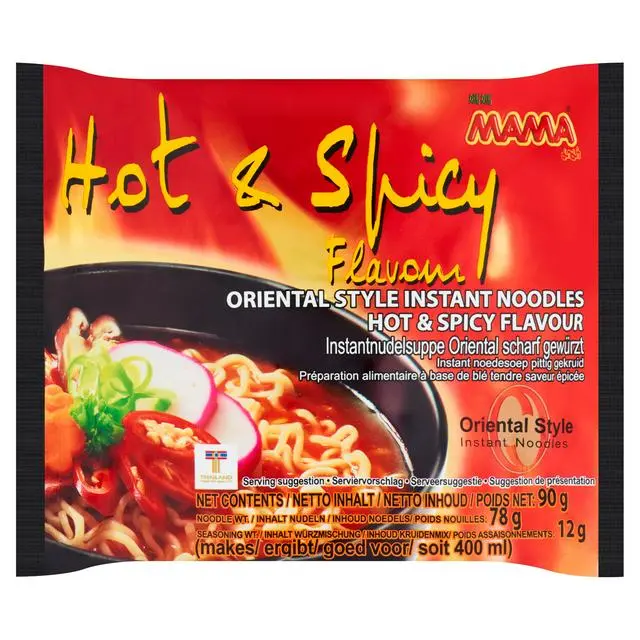 HOT & SPICY Flavour Instant Noodles