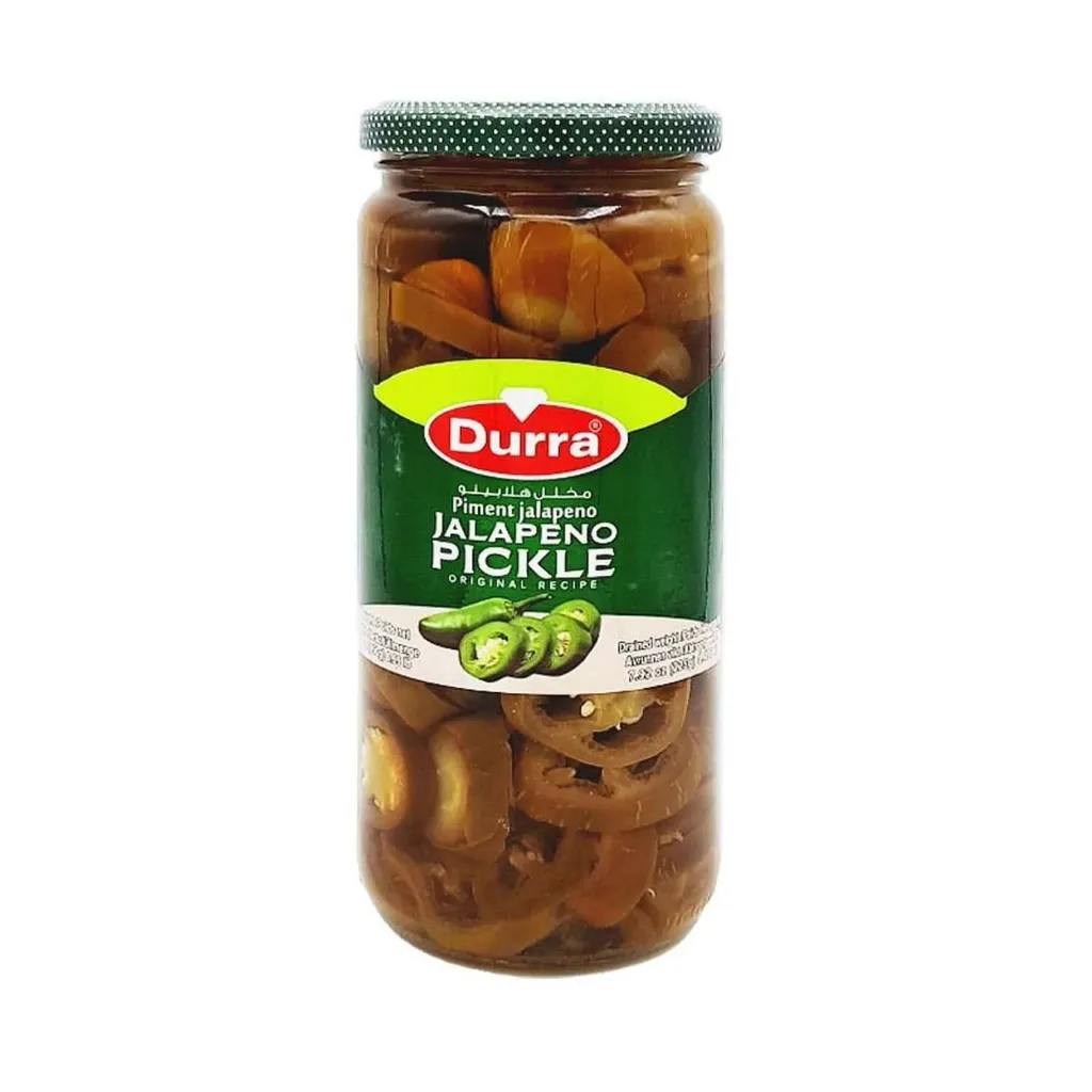 Jalapeños marinés, Durra, 600g