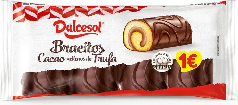 Bracitos Cacao Rellenos De Trufa