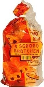 6 Schoko Brötchen