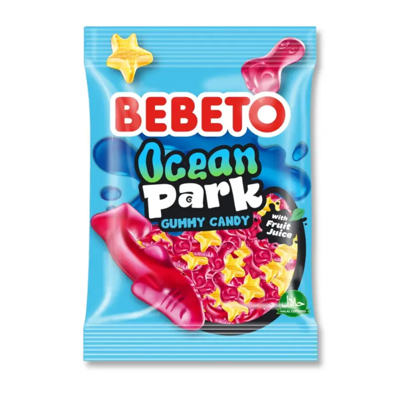Bebeto Ocean Park Jelly Gum, 80GR