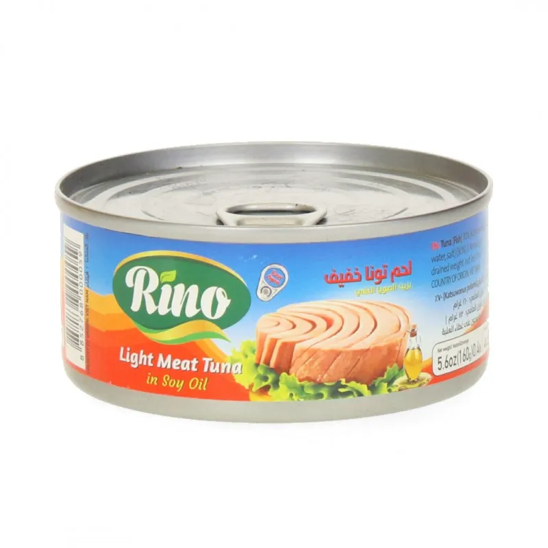Thon piquant à l'huile, Rino, 160g