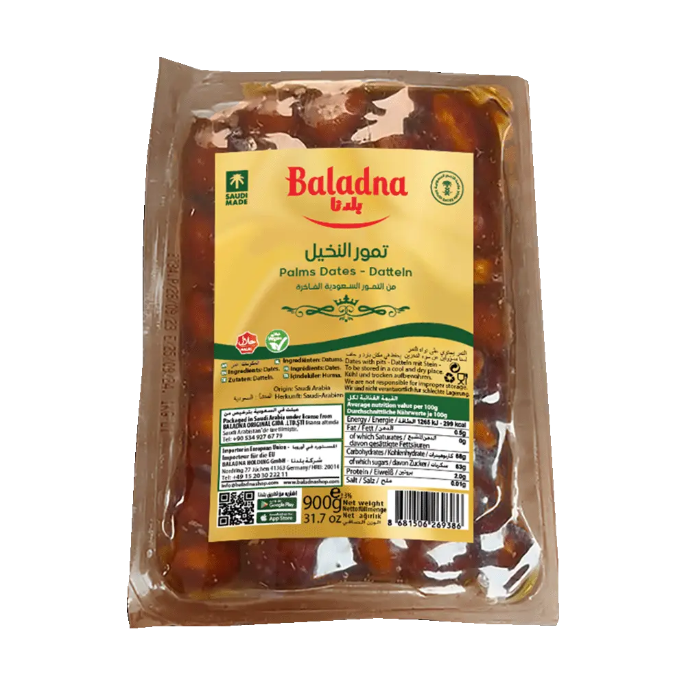 Dattes palms vacuum sous-vide, Baladna, 900g