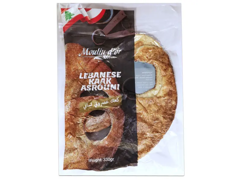 Kaak Asrouni, Moulins d'or, 185g