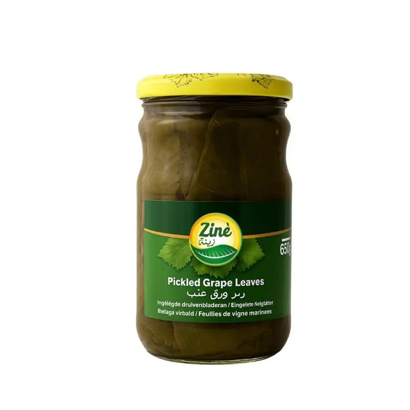 Feuilles de vigne marinées, Ziné, 650g