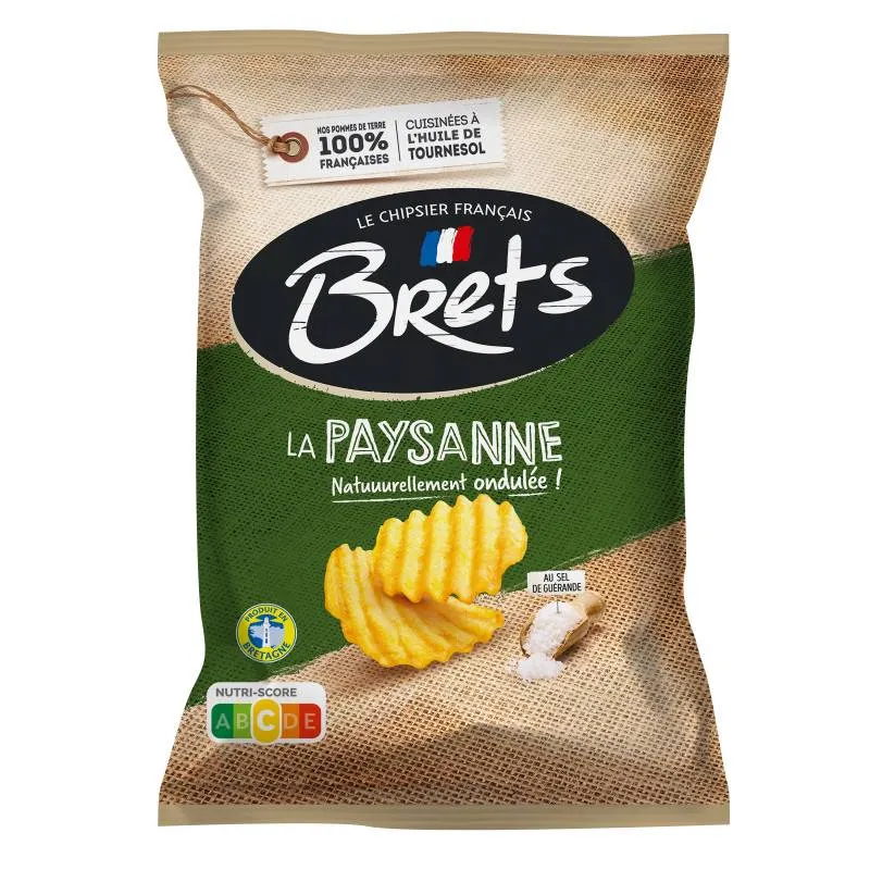 Chips Paysanne salé, Bret's, 125g
