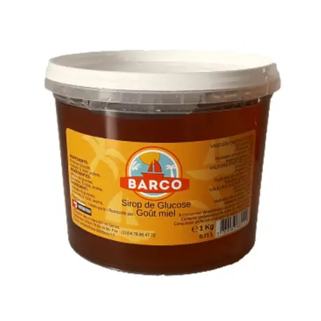 Sirop de glucose goût miel, barco, 1kg