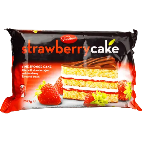 Gâteau à la fraise, Vincinni, 250g