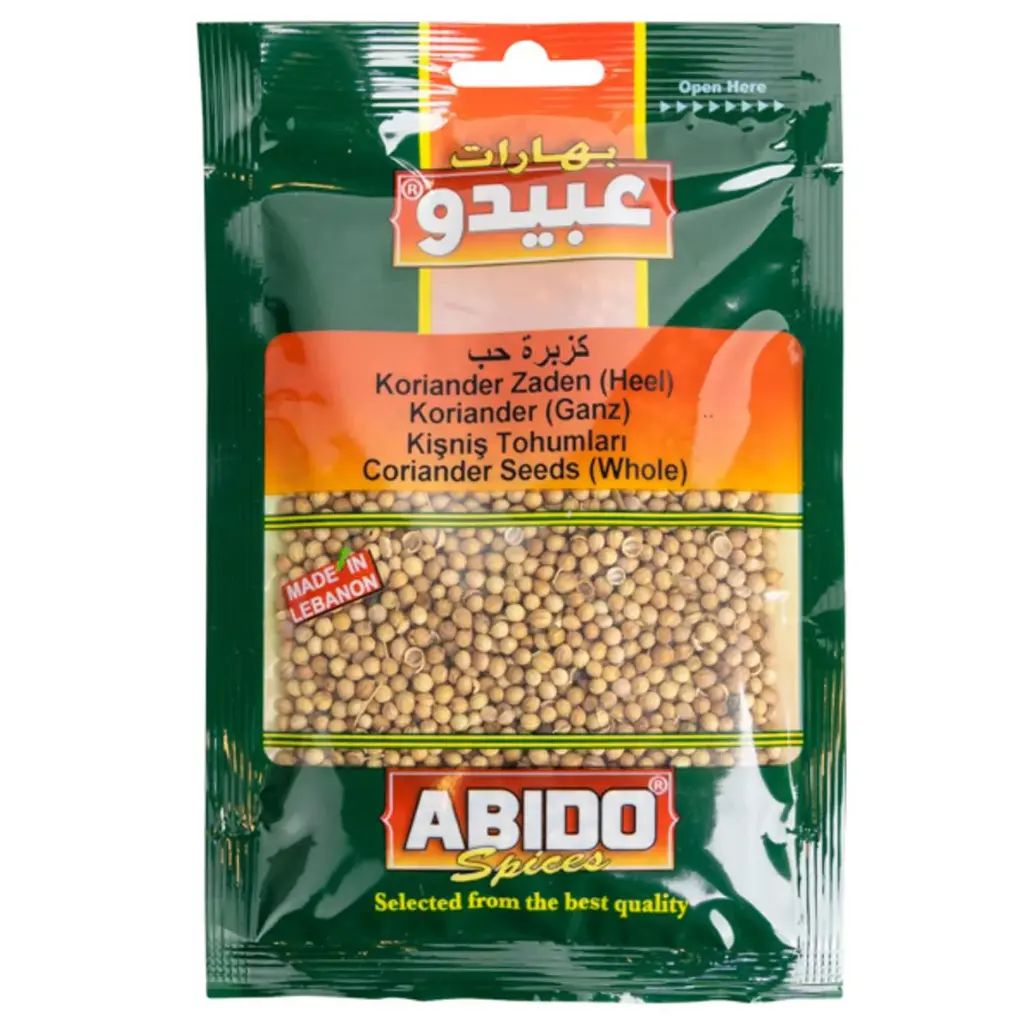 Epices graines de coriandre, Abido, 30g
