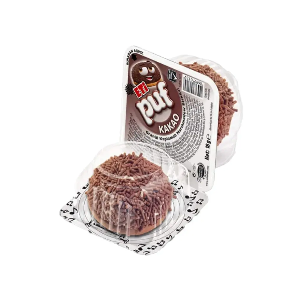 Petit gâteau au chocolat, Eti puf, 16g