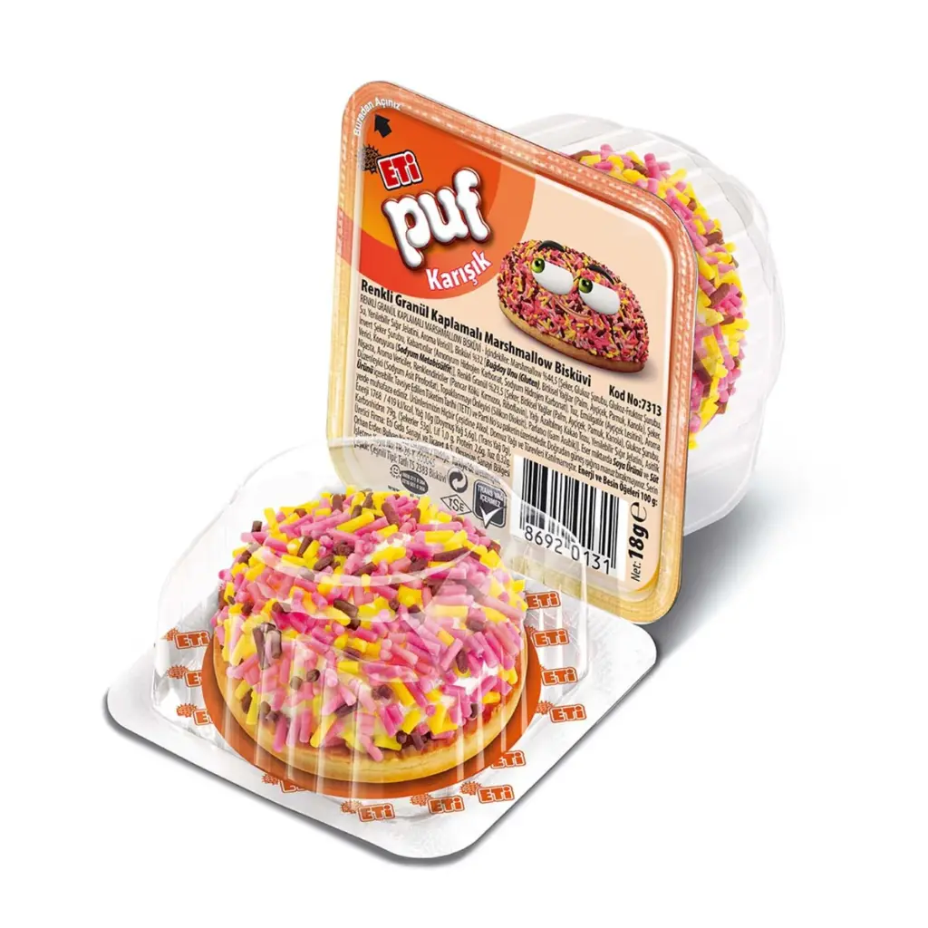 Petit gâteau au chocolat, Eti puf, 16g
