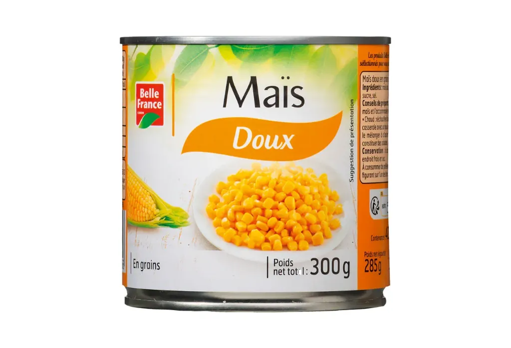 Maïs doux, Belle france, 300g
