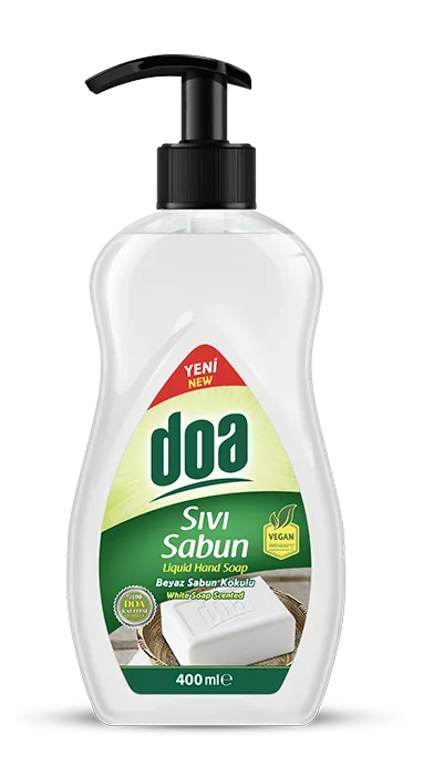 Doa, White soap scented, 400g