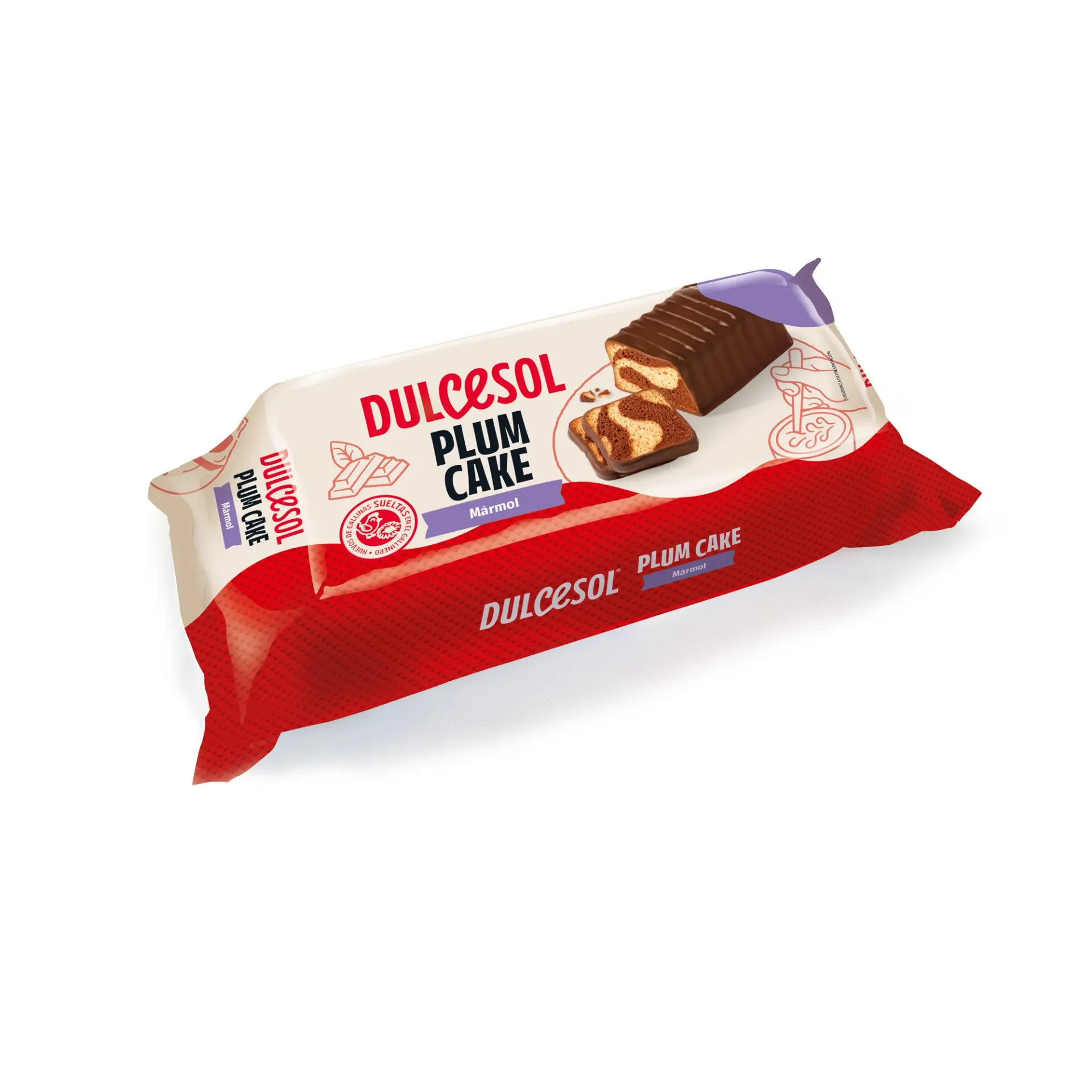 Gâteau au chocolat vanille, Dulcesol, 400g