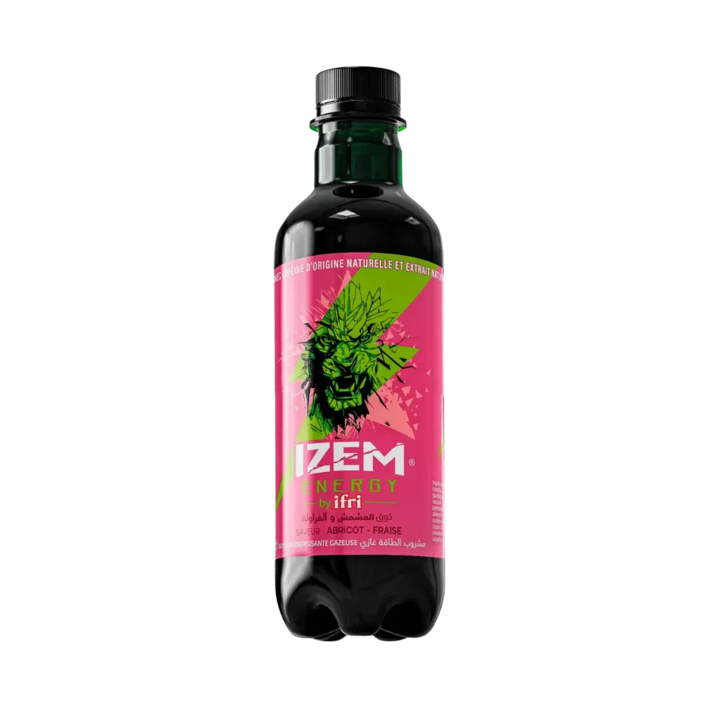 Fraise & Abricot, Izem Energy, 33cl