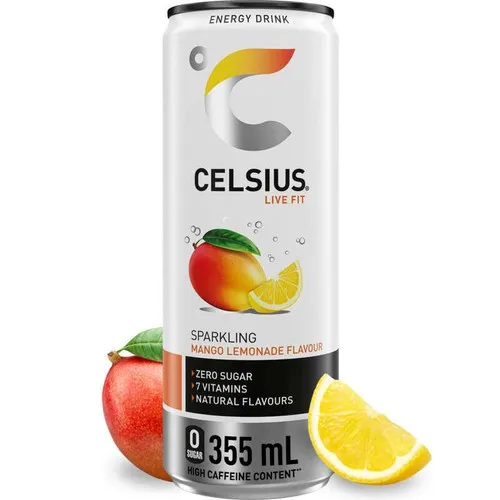 Mango, Celsius, 355ml