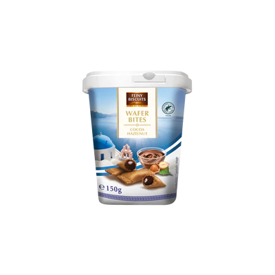 Wafer bites chocolat-noisette, 150g