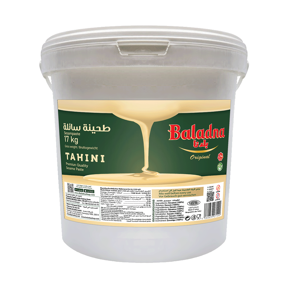 Tahini (pâte de Sesam) 17000g