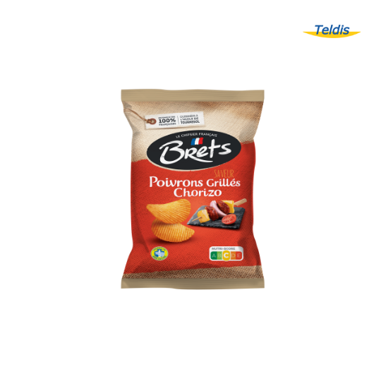 CHIPS BRET'S POIVRONS GRILLES CHORIZO