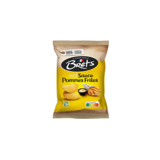 CHIPS BRET'S SAVEUR SAUCE POMMES FRITE 