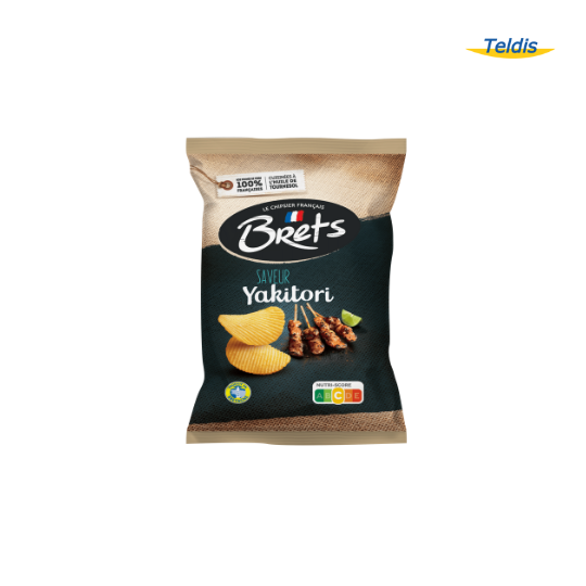 CHIPS BRET'S SAVEUR YAKITORI 125G 